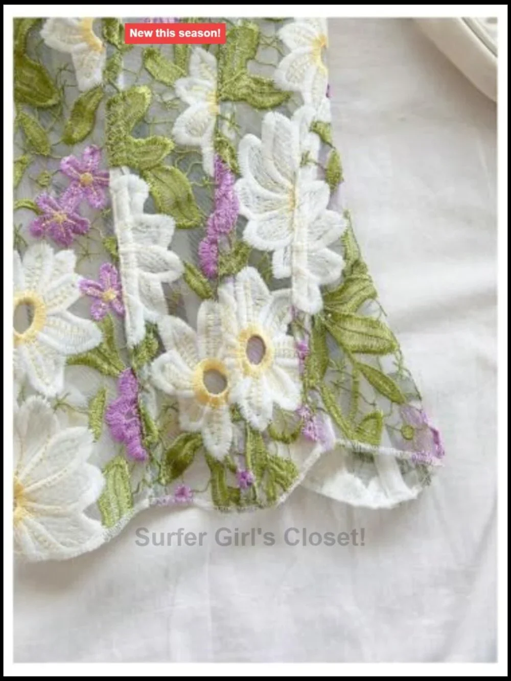 Women's Floral Embroidered Corset Bustier Strapless Lace Up Back Tube Top